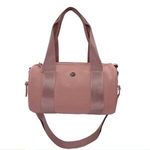 Iris & Rainbow Tiny Iris Duffle Bag Pink Carry Luggage Gym NWT Crossbody Strap